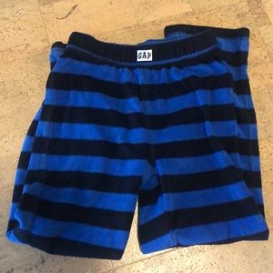 Boys Blue and black Gap pajama pants
